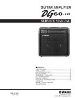 Yamaha DG-60 - Service Manual 
